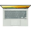 Laptop ASUS ZenBook 14 OLED UX3402ZA-KM103W, 14 inch 2.8K, Intel Core i7-1260P, 16GB RAM, 512GB SSD, Windows 11 Home, Argintiu