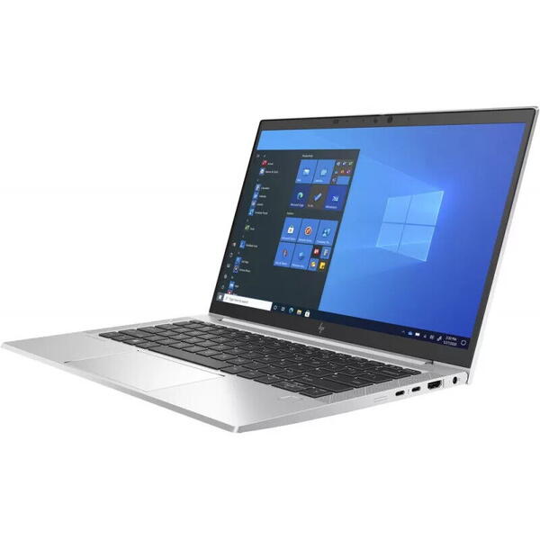 Laptop HP EliteBook 830 G8, Intel Core i7-1165G7, 13.3 inch FHD, 16GB RAM, 512GB SSD, Intel Iris Xe Windows 11 Pro, Argintiu