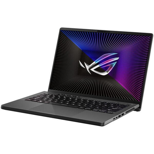 Laptop Gaming ASUS ROG Zephyrus G14 GA402RK cu procesor AMD Ryzen 7 6800HS pana la 4.7GHz, 14" WUXGA, 16GB, SSD 1TB, AMD Radeon RX 6800S 8GB, Windows 11 Home, Gri