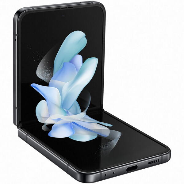 Telefon mobil Samsung Galaxy Z Flip4, 8GB RAM, 512GB, 5G, Graphite
