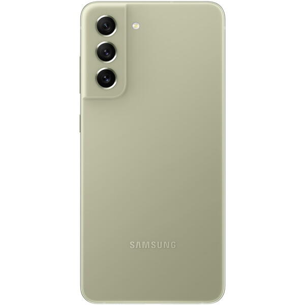 Telefon mobil Samsung Galaxy S21 FE, Dual SIM, 6GB RAM, 128GB, 5G, Olive