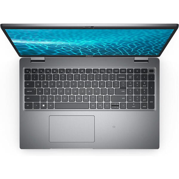 Laptop Dell Latitude 5531, Intel Core i7-12800H, 15.6 inch FHD, 16GB RAM, 512GB SSD, Intel Iris Xe Graphics, Windows 11 Pro, Gri