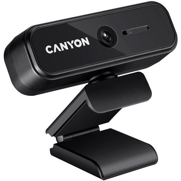 Camera WEB Canyon C2, HD, 720P, Negru