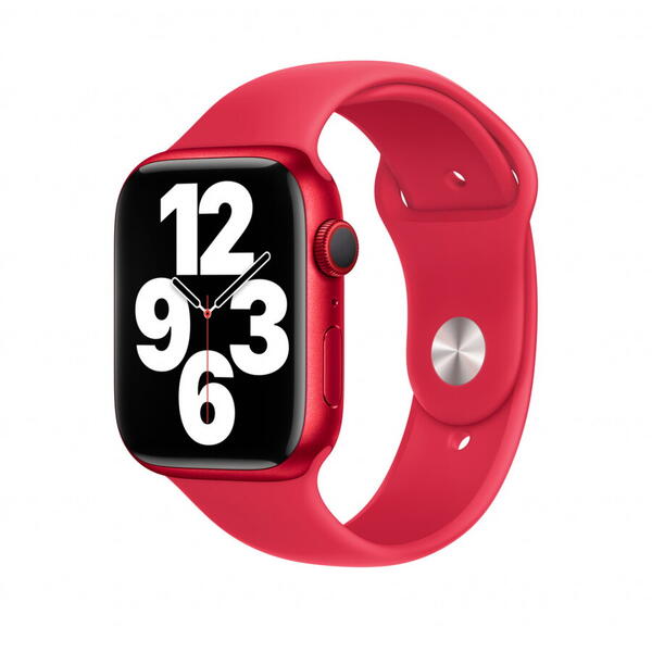 Curea pentru Apple Watch 45mm, Sport Band, Red