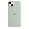 Husa de protectie Apple Silicone Case MagSafe pentru iPhone 14 Plus, mptc3zm/a - Succulent
