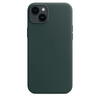Husa de protectie Apple Leather Case with MagSafe pentru iPhone 14 Plus, Forest Green