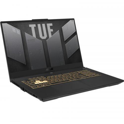 Laptop ASUS TUF Gaming FX506HE-HN012, Intel Core i5-11400H, 15.6inch, RAM 8GB, SSD 512GB, nVidia GeForce RTX 3050 Ti 4GB, Free Dos, Eclipse Gray