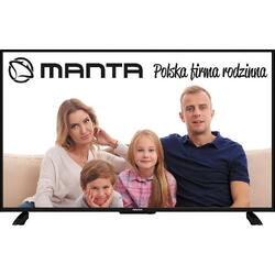 Televizor Manta 43LUA120D LED, 109 cm, 4K Ultra HD, Smart Tv, Clasa F, Negru
