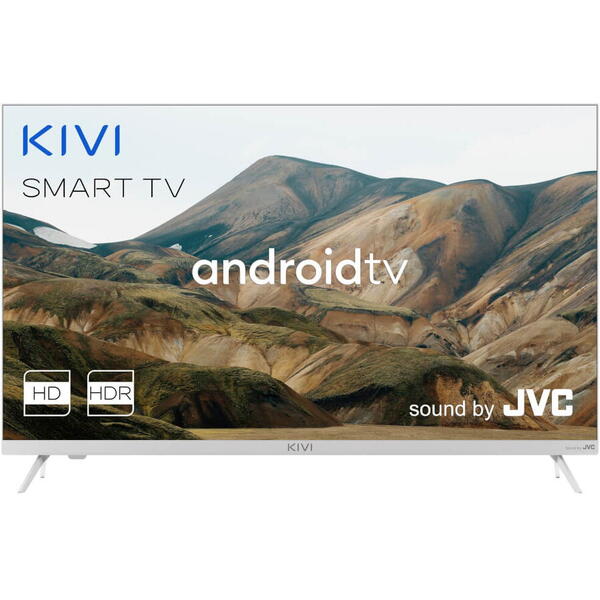 Televizor LED Kivi 32H740LW, 80 cm, Smart, HD, Clasa G, Alb