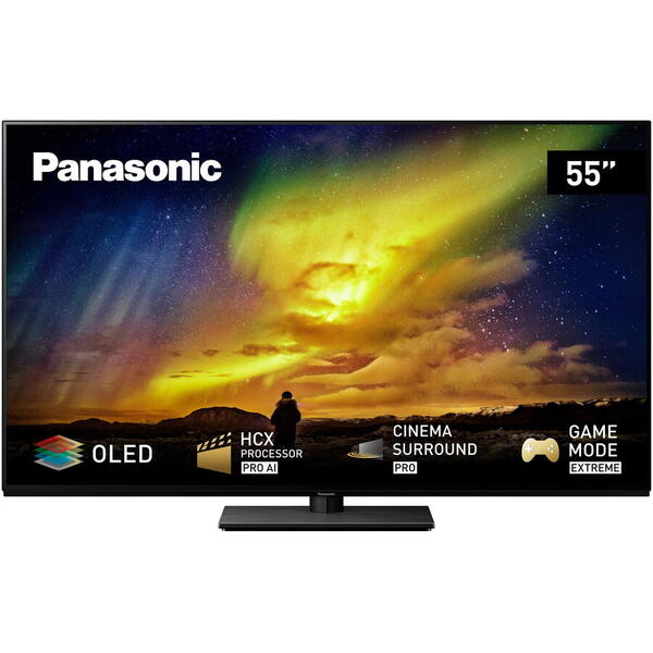 Televizor Panasonic OLED TX-55LZ980E, 139cm, Smart, 4K Ultra HD, Clasa G, Negru