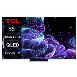 Televizor QLED TCL 55C839, 139 cm, Ultra HD 4K, Smart TV, WiFi, CI+, Negru