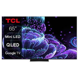 Televizor TCL MiniLed 65C839, 164 cm, Smart Google TV, 4K Ultra HD, 144hz