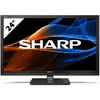 Televizor LED Sharp 24EA3E, 60 cm, HD Ready, CI+ Negru