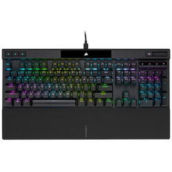 Tastatura Gaming Mecanica Corsair K70 RGB Pro Cherry MX Brown, USB, iluminare RGB, Negru