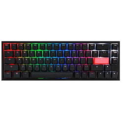 Tastatura Gaming DUCKY One 2 SF RGB, Cherry Speed Silver, iluminare RGB, Negru