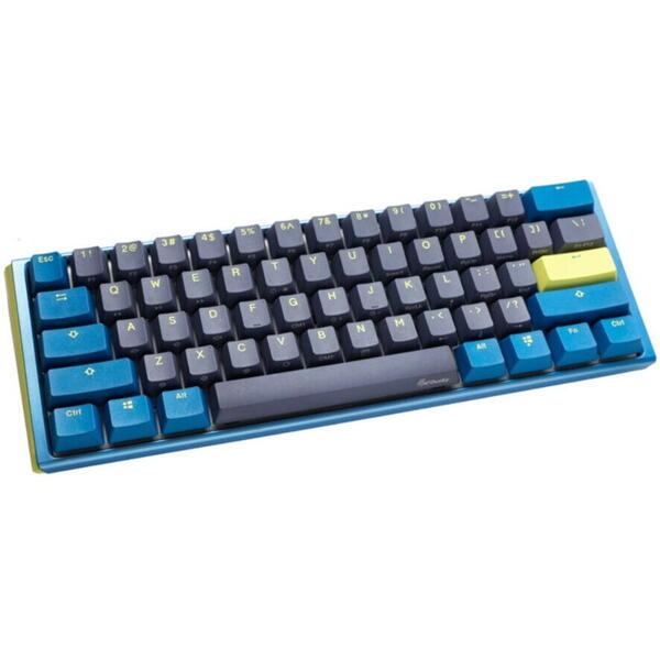 Tastatura Mecanica Gaming DUCKY One 3 Daybreak Mini Gaming Keyboard, Cherry MX Silent Red, RGB LED, 60%, Layout US