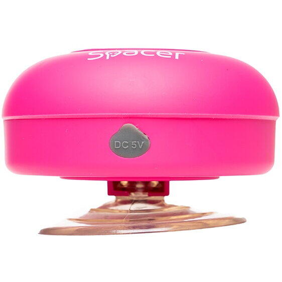 Boxa Portabila Spacer Ducky, 3W, Bluetooth, Microfon, Pink