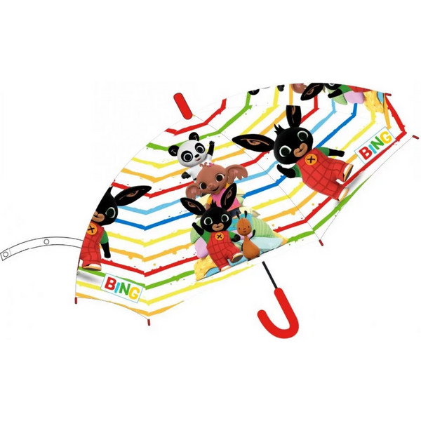 Umbrela copii transparenta semiautomata Bing, diametru 74 cm SunCity EMM5250069