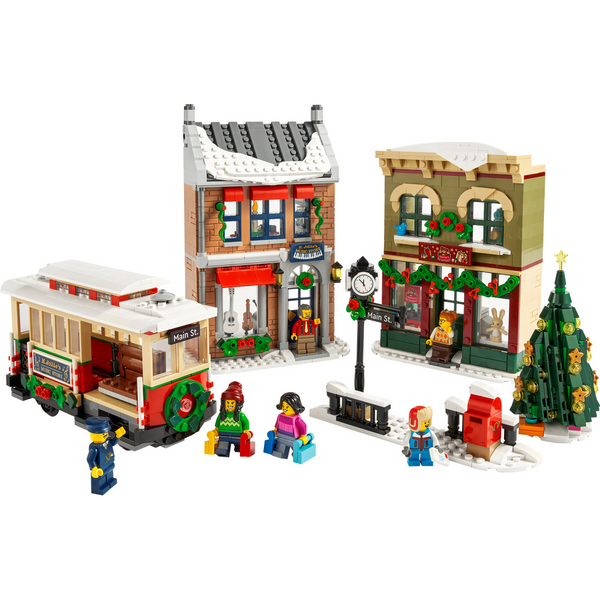 LEGO® Lego Creator 10308 Expert de Craciun - Strada principala de sarbatori, 1514 piese