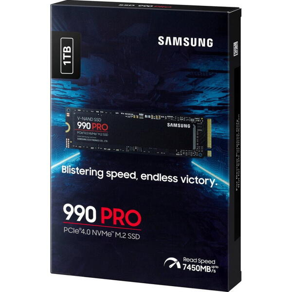 SSD Samsung 990 PRO 1TB PCI Express 4.0 x4 M.2 2280