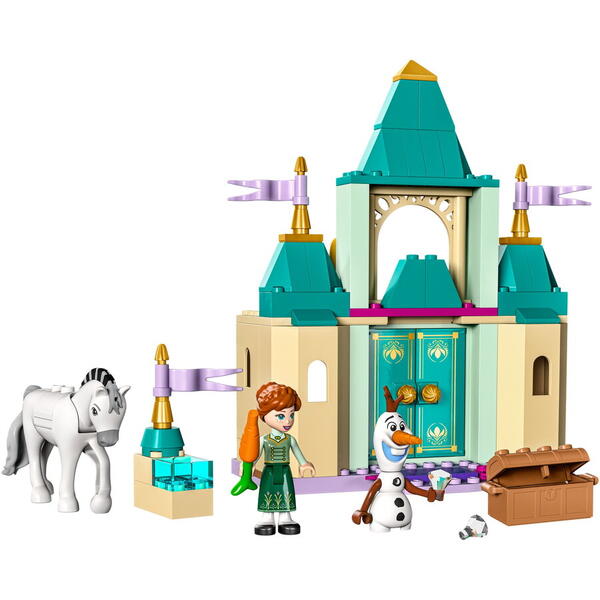 LEGO® Disney - Distractie la castel cu Anna si Olaf 43204, 108 piese