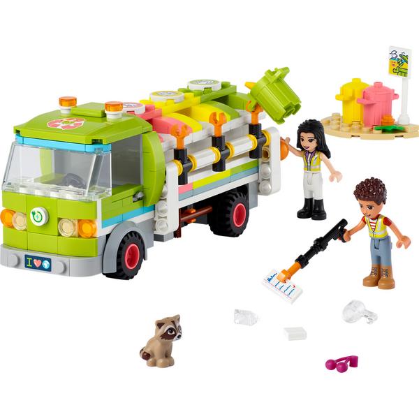 LEGO® Friends - Camion de reciclare 41712, 259 piese