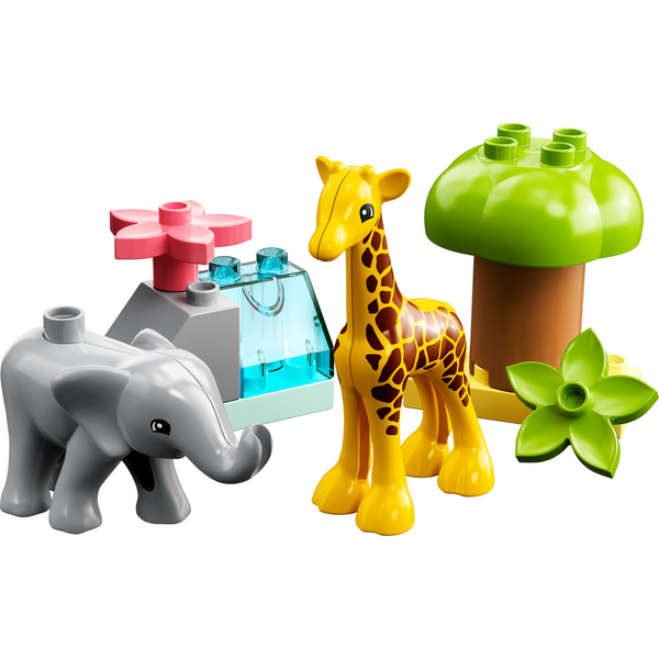 LEGO® DUPLO® - Animale salbatice din Africa 10971, 10 piese