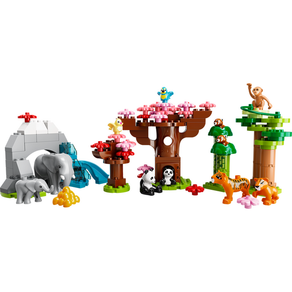 LEGO® DUPLO® - Animale salbatice din Asia 10974, 117 piese