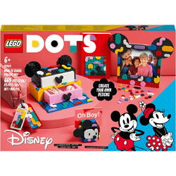 LEGO® DOTS - Caseta Mickey Mouse si Minnie Mouse pentru proiecte scolare 41964, 669 piese