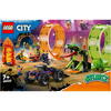 LEGO® City - Arena de cascadorii cu doua bucle 60339, 598 piese