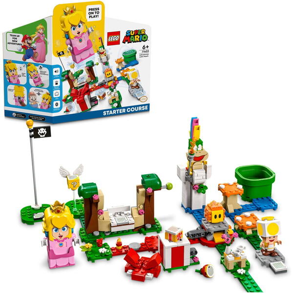 LEGO® Super Mario™ - Set de baza - Aventuri cu Peach 71403, 354 piese