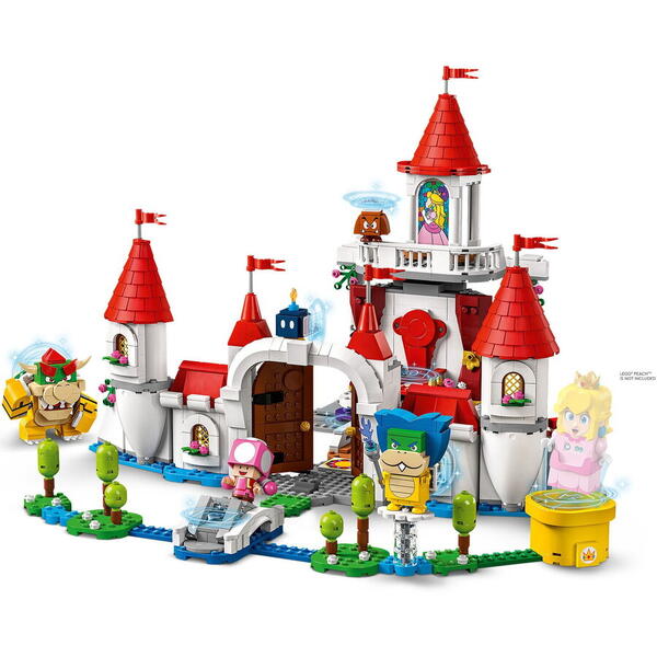 LEGO® Super Mario™ - Set de extindere - Castelul lui Peach 71408, 1216 piese