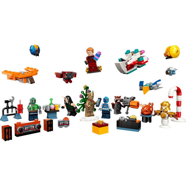 LEGO® Super Heroes - Calendar de advent Gardienii Galaxiei 76231, 268 piese