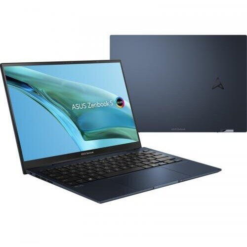Laptop ASUS ZenBook Flip, 13.3 inch 2.8K Touch, Intel Core i7-1260P, 16GB RAM, 1TB SSD, Windows 11 Home, Albastru