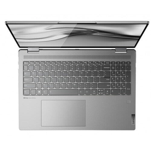 Laptop 2 in 1 Lenovo Yoga 7 16IAH7, Intel Core i5-12700H, 16 inch 2.5K Touch, 16GB RAM, 512GB SSD, Intel Arc A370M 4GB, Windows 11 Home, Gri