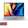 Laptop ASUS Vivobook 16X M1603QA cu procesor AMD Ryzen™ 7 5800H pana la 4.40 GHz, 16", WUXGA, 16GB, 1TB SSD, AMD Radeon™ Graphics, No OS, Transparent Silver