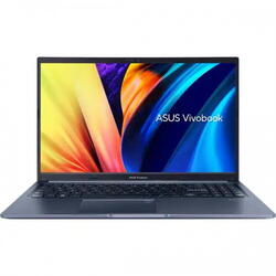 Laptop ASUS VivoBook 15 X1502ZA-BQ414, 15.6 inch FHD, Intel Core i5-1240P, 16GB RAM, 512GB SSD, Free DOS, Albastru