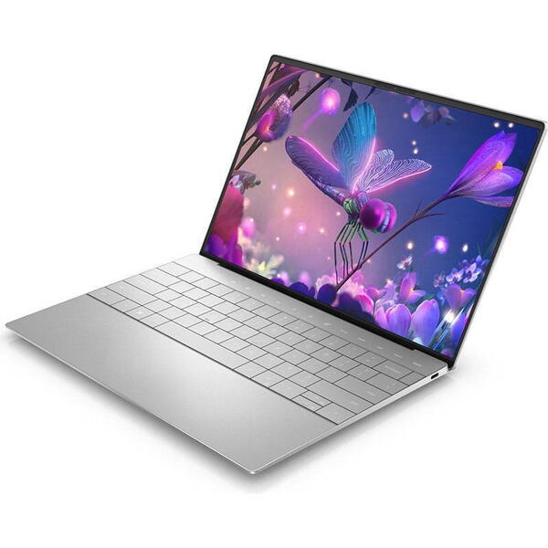 Laptop Dell XPS 13 9320, 13.4 inch UHD+ Touch, Intel Core i7-1280P, 32GB RAM, 2TB SSD, Windows 11 Pro, Argintiu