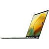 Laptop ASUS ZenBook UX3402ZA-KP540W, Intel Core i5-1240P, 14 inch WQXGA, 16GB RAM, 1TB SSD, Intel Iris Xe Graphics, Windows 11 Home, Alb