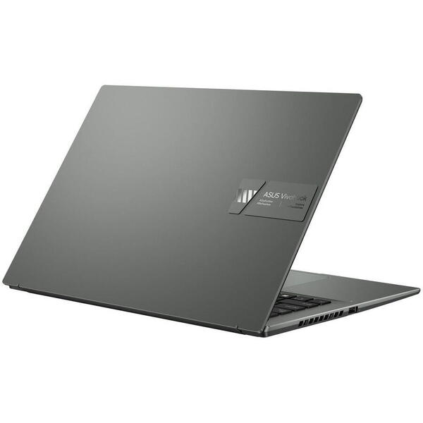 Laptop Asus Vivobook S, 14.5 inch 2.8K, Intel Core i5 12500H, 16GB RAM, 512GB SSD, Intel Iris Xe Graphics, Windows 11 Home, Negru