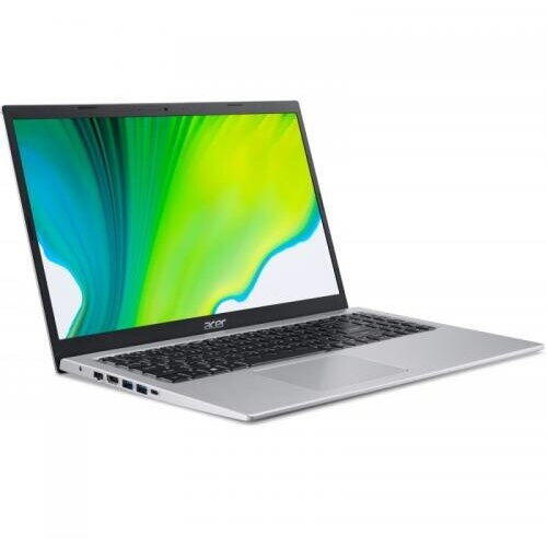 Laptop Acer Aspire 5, 15.6 inch FHD, Intel Core i7-1165G7, 8GB RAM, 512GB SSD, Free DOS, Argintiu