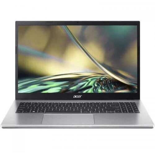 Laptop Acer Aspire 3, 15.6 inch FHD, Intel Core i5-1235U, 8GB RAM, 256GB SSD, Free DOS, Argintiu