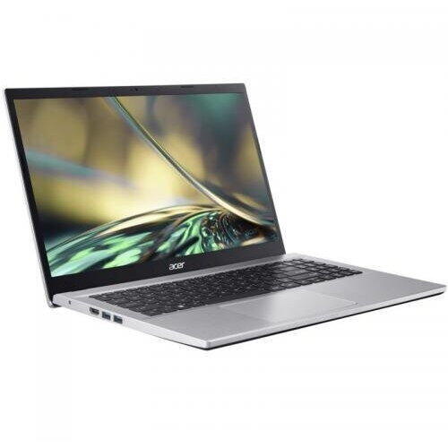 Laptop Acer Aspire 3, 15.6 inch FHD, Intel Core i5-1235U, 8GB RAM, 256GB SSD, Free DOS, Argintiu