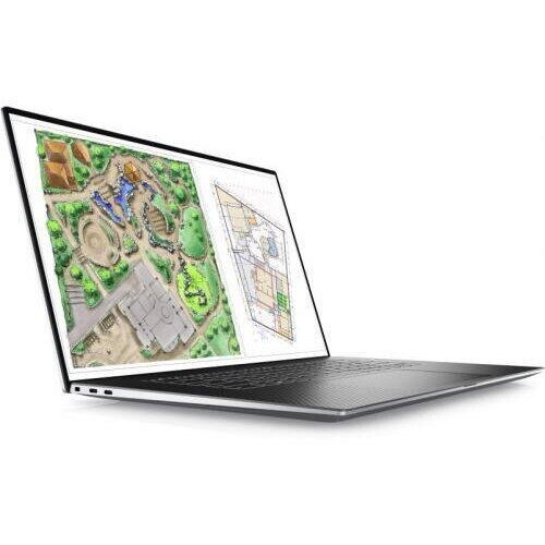 Laptop Dell Precision 5770, 17 inch FHD+, Intel Core i9-12900H, 64GB RAM, 1TB SSD, nVidia RTX A3000 12GB, Windows 10 Pro, Gri