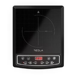Plita portabila cu inductie Tesla IC200B, 1500W, 25 x 25 cm, 6 niveluri putere, Negru