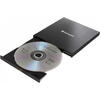 Blu-Ray Writer extern VERBATIM Slimline 43888 Ultra HD 4K, USB 3.1, Negru