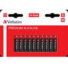 Baterii Verbatim, Alkaline, AAA, 10 buc, 49874