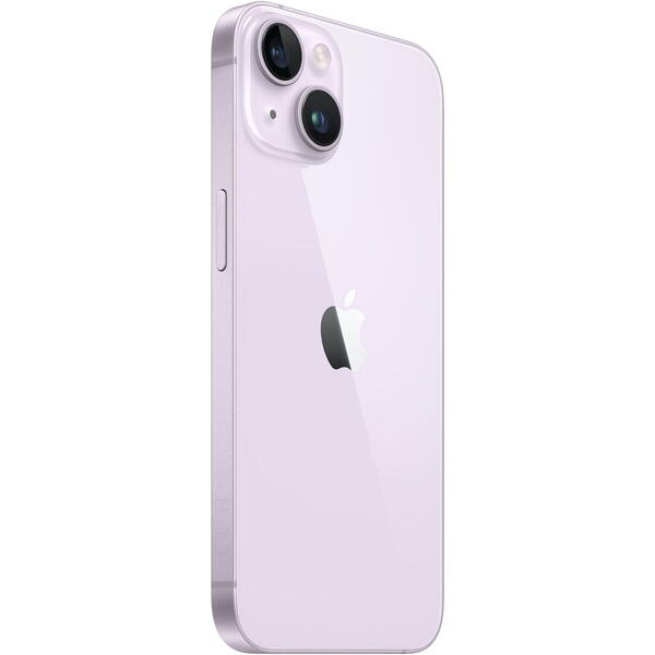 Telefon mobil Apple iPhone 14, 128GB, 5G, Purple