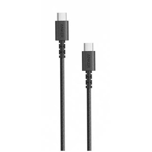 Cablu Anker PowerLine Select+ USB-C la USB-C 0.91m, Negru