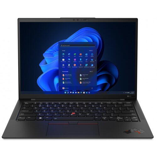 Laptop Lenovo ThinkPad X1 Carbon Gen10, 14 inch 2.8K, Intel Core i7-1260P, 32GB RAM, 1TB SSD, Windows 11 Pro, Negru.